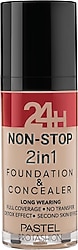Pastel Profashion 24H Non-Stop 2 in 1 604 Vanilla 30 ml Fondöten & Kapatıcı