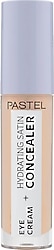 Pastel Eye Cream + Hydrating Satin 62 Ivory 4.3 ml Likit Kapatıcı