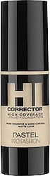 Pastel HI Corrector High Coverage 401 30 ml Likit Fondöten