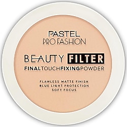 Pastel Beauty Filter Fixing 01 Fair Transparent 11 gr Sabitleyici Transparan Pudra