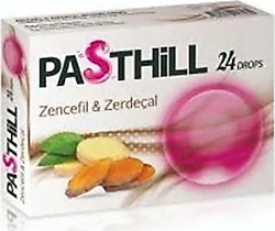 Pasthill Zencefil ve Zerdeçal Aromalı 24'lü Pastil