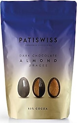 Patiswiss Bitter Çikolatalı Badem Draje 80 gr