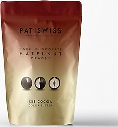 Patiswiss Bitter Çikolatalı Fındık Draje 80 gr