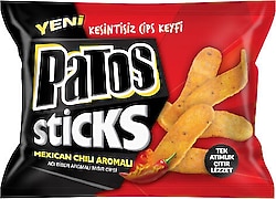 Patos Sticks Mexican Chilli Acı Plus Cips 35 gr
