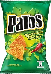 Patos Taco Baharatlı Mısır Cipsi 135 gr