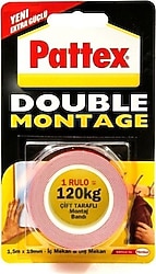 Pattex 1483609 120 kg Double Montaj Bandı