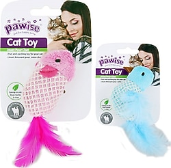 Pawise 10 cm Catnipli Peluş Fare Kedi Oyuncağı