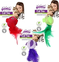 Pawise 12 cm Catnipli Peluş Kuş Kedi Oyuncağı