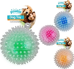 Pawise Flash Bouncer Ball 12 cm Işıklı Top Köpek Oyuncağı