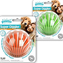 Pawise Super Gıggle 8 cm Sesli Top Köpek Oyuncağı
