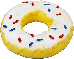 Pawise Vinyl 14x14x3 Sarı Donut Köpek Oyuncağı