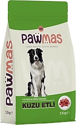 Pawmas Kuzu Etli 1.5 kg Yetişkin Köpek Maması
