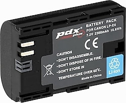 Pdx Canon LP-E6P Fotoğraf Makinesi Bataryası