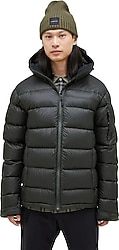 Peak Performance Frost Down G79634050 Kapüşonlu Yeşil Erkek Şişme Mont