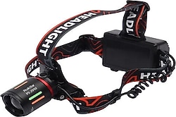 Peakstar PS-2910 3000 Lümen Şarjlı Kafa Lambası