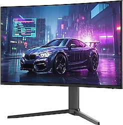 Peaq PMO G320-CQE 32" 1 ms 2K Curved 180 Hz Oyuncu Monitörü