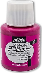 Pebeo Deco 110 ml 58 Bright Pink Ahşap Boyası