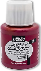 Pebeo Deco 110 ml 44 Rose Fonce Ahşap Boyası