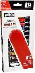 Pebeo Studio XL 12 ml 12 Renk Yağlı Boya Seti