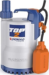 Pedrollo TOP-2 Flatörlü Drenaj Dalgıç Pompa