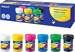 Pelikan 25 ml 6 Renk Guaj Boya