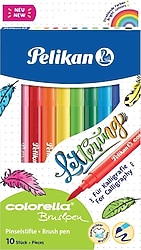 Pelikan Colorella Brushpen 10'lu Keçeli Kalem Seti