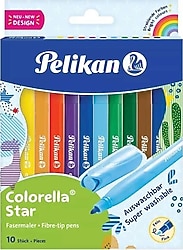 Pelikan Colorella Star 10'lu Keçeli Kalem Seti