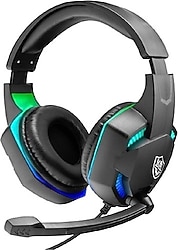 Pell GM303 RGB USB Kablolu Kulak Üstü Oyuncu Kulaklığı