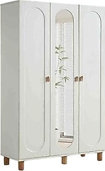 Pema Home Masal Aynalı 2 Çekmeceli 3 Kapaklı Gardırop