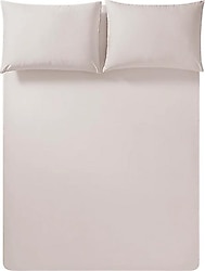Penelope Pure Gri 180x200 cm Lastikli Çarşaf