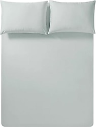 Penelope Pure Mavi 200x200 cm Lastikli Çarşaf