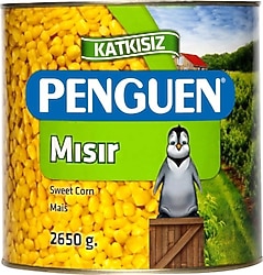 Penguen Mısır Konservesi 2650 gr