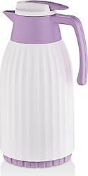 Penguen PNG-7000 Lila 1.5 lt Oluklu Cam Termos
