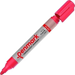 Penmark HS-405 Yuvarlak Uç Kırmızı Permanent Markör