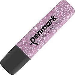 Penmark Metalik Simli Lavanta Fosforlu Kalem