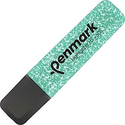 Penmark Metalik Simli Turkuaz Yeşil Fosforlu Kalem