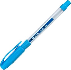 Pensan 2290 Neon 1.0 mm Mavi Jel Kalem
