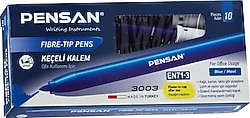 Pensan 3003 10'lu Keçeli Kalem