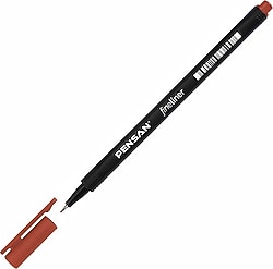 Pensan 6500 Fineliner Kalem Kahverengi