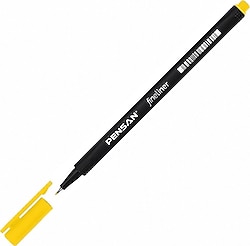 Pensan 6500 Sarı Fineliner Kalem