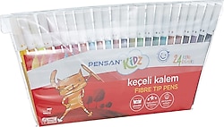 Pensan Kidz 24'lü Keçeli Kalem Seti