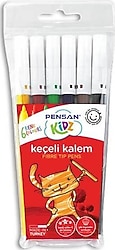 Pensan Kidz 6'lı Keçeli Kalem Seti