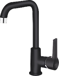 Penta Agena P903B Siyah L Borulu Lavabo Bataryası