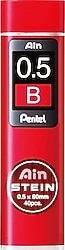 Pentel Ain Stein 0.5 mm B 40'lı Tüp Kalem Ucu