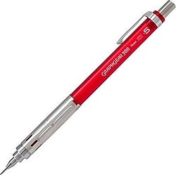 Pentel Graphgear 300 0.5 mm Kırmızı Mekanik Uçlu Kalem
