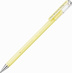 Pentel Hybrid Milky 0.8mm Pastel Sarı Jel Kalem