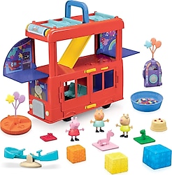 Peppa Pig 2'si 1 Arada Parti Otobüsü F8881
