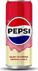 Pepsi Max Çilek Krema Aromalı Kola 330 ml