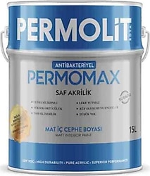 Permolit Permomax Saf Akrilik Mat 15 lt İç Cephe Boyası