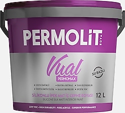 Permolit Vual Silikonlu İpek Mat 12 lt İç Cephe Boyası